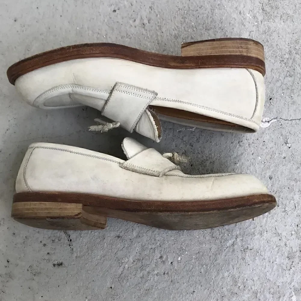 Giorgio Armani, leather loafers